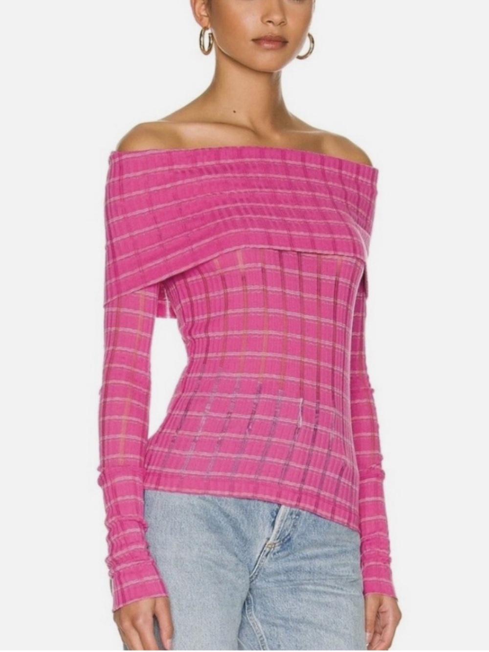 FREE PEOPLE | Snow Bunny Foldover Top Size S